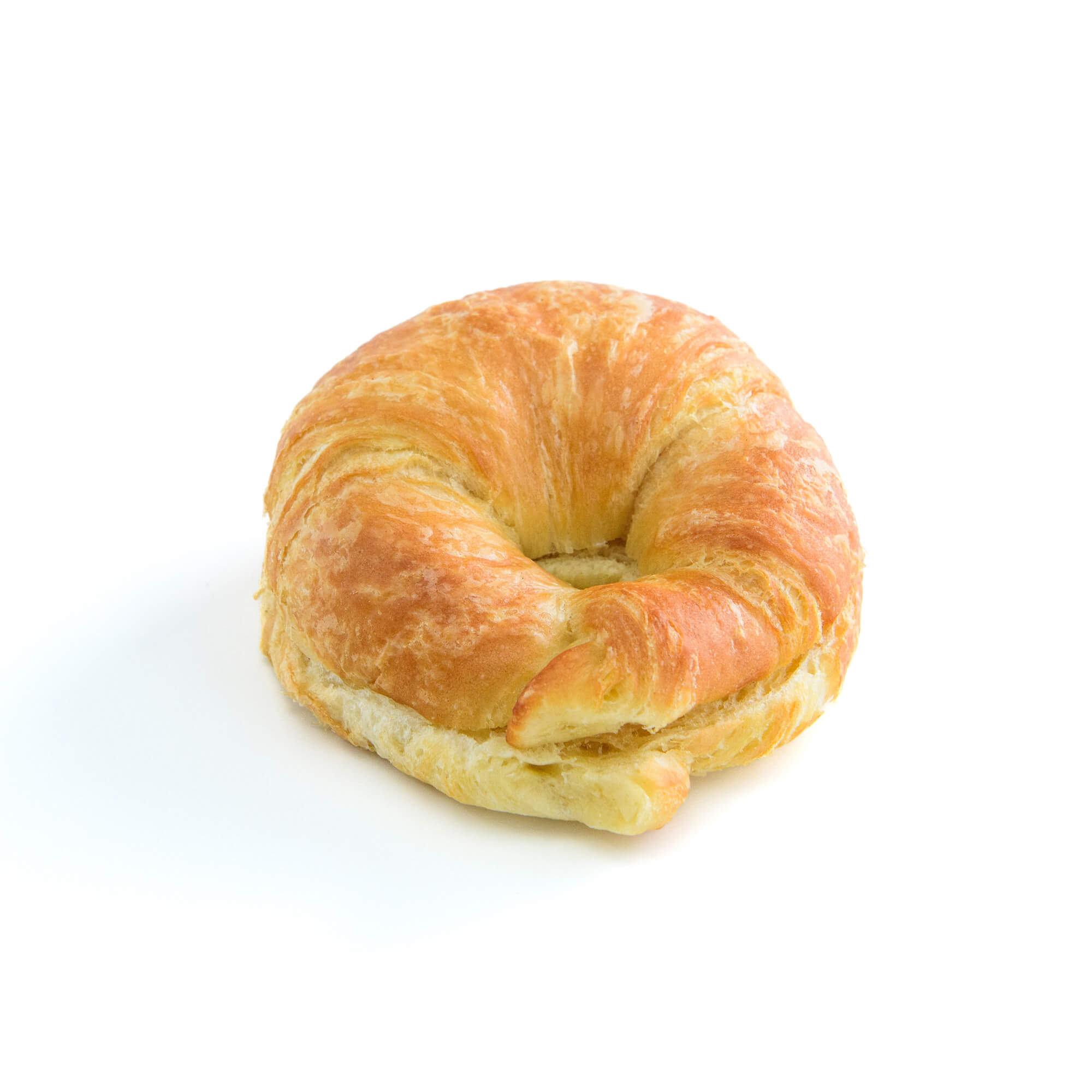 croissant sliced