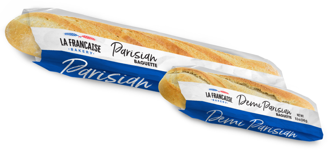 Demi Parisian baguettes